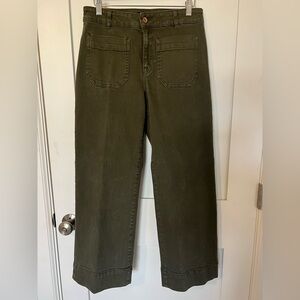 Sanctuary Olive Wide Leg Pants - Size 27